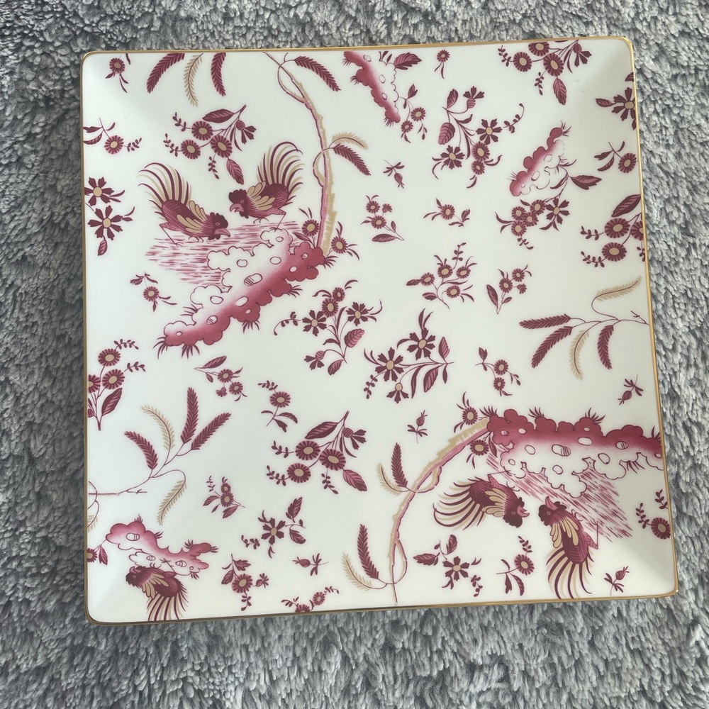 NIB Richard Ginori 1735 “Oro Di Doccia” Porcelain Plate